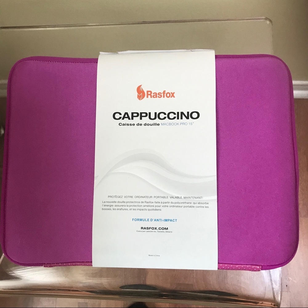 Rasfox Cappuccino Sleeve 15” Case Apple MacBook NW